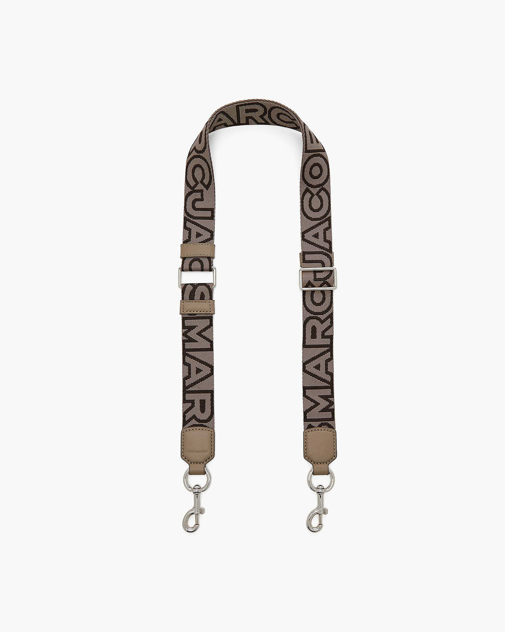 The Thin Outline Logo Webbing Strap - Cement Multi | Marc Jacobs US