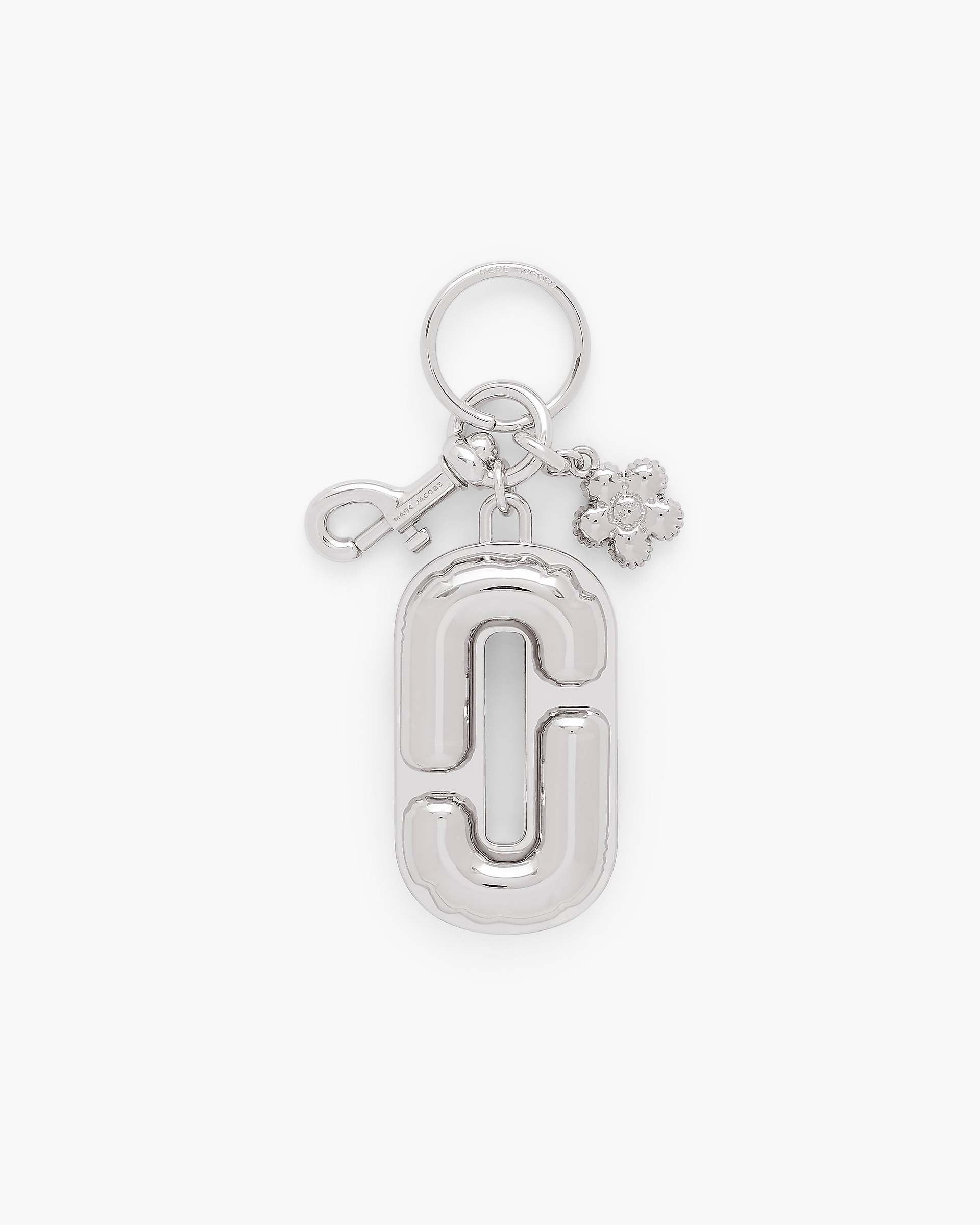 The J Marc Balloon Bag Charm - Nickel | Marc Jacobs online