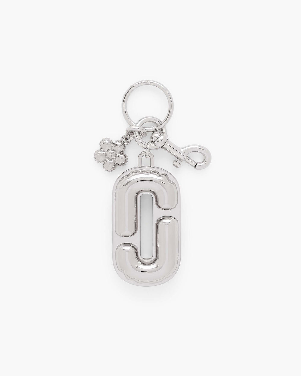 The J Marc Balloon Bag Charm - Nickel | Marc Jacobs online