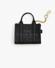 The Nano Tote Bag Charm - Black|Black | Marc Jacobs discount