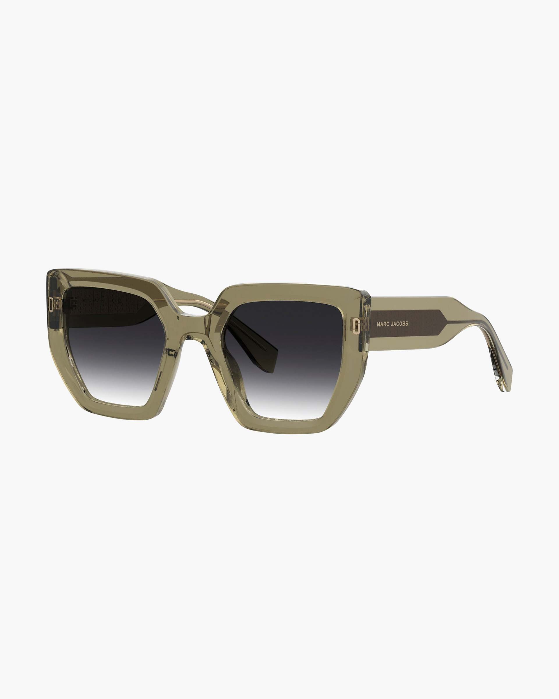 The J Marc Square Sunglasses - Olive | Marc Jacobs sale