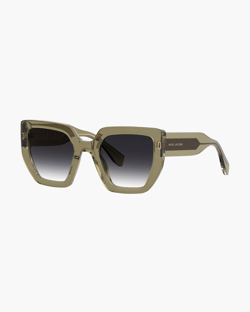 The J Marc Square Sunglasses - Olive | Marc Jacobs sale