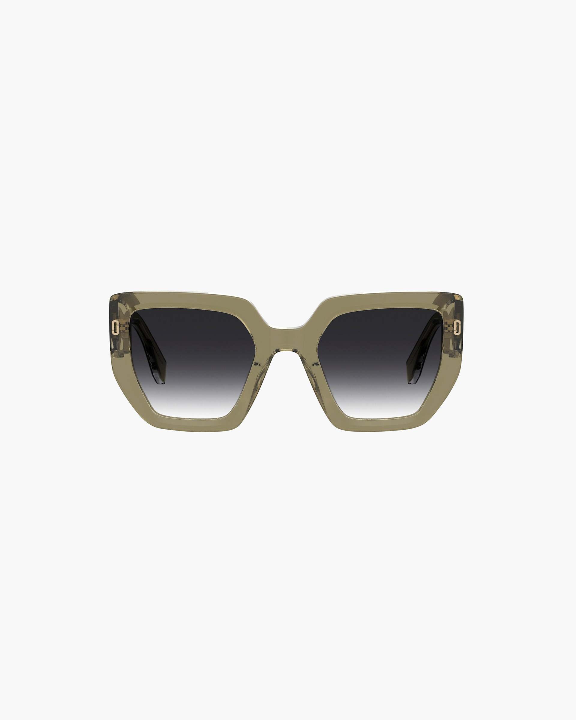 The J Marc Square Sunglasses - Olive | Marc Jacobs sale