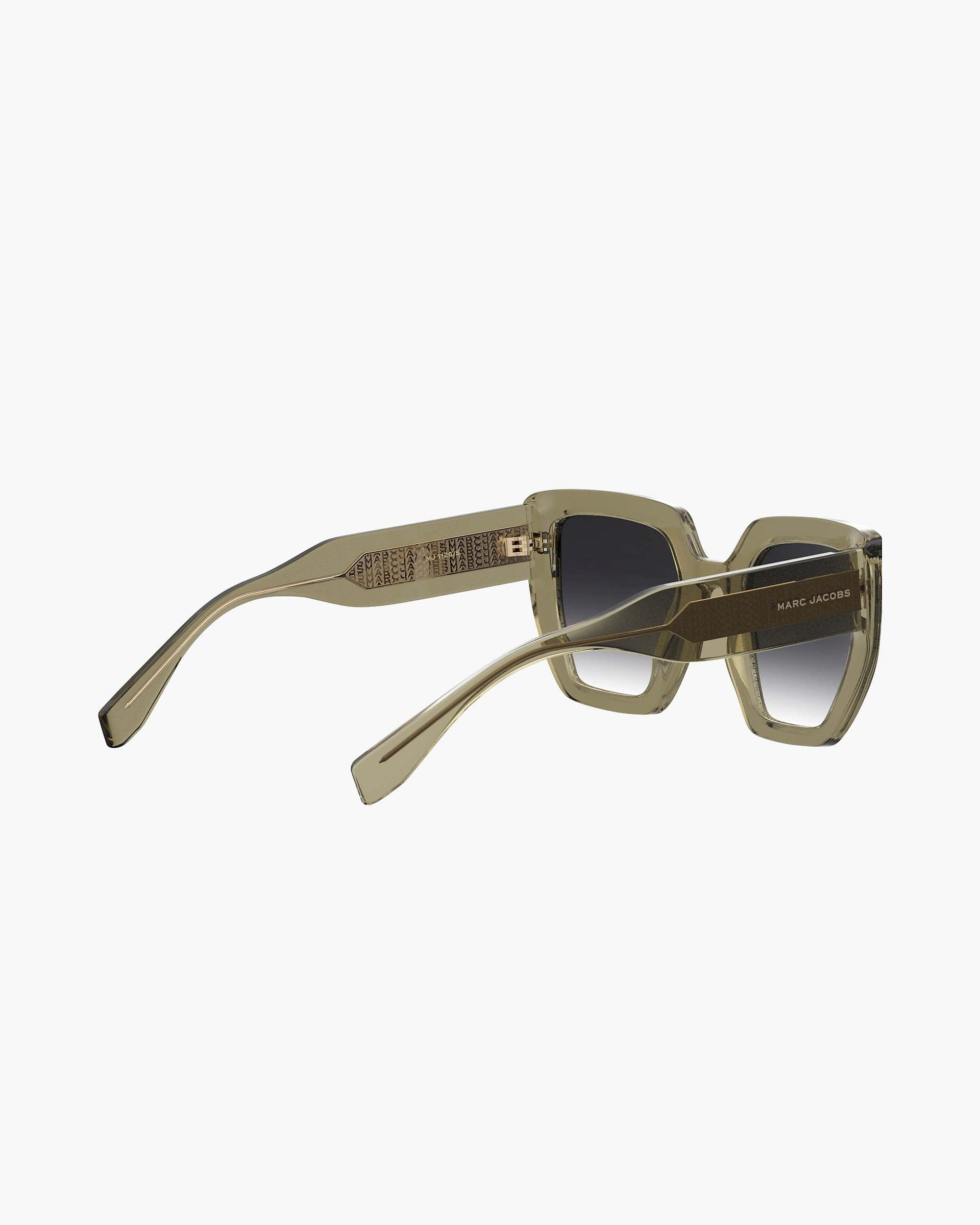 The J Marc Square Sunglasses - Olive | Marc Jacobs sale