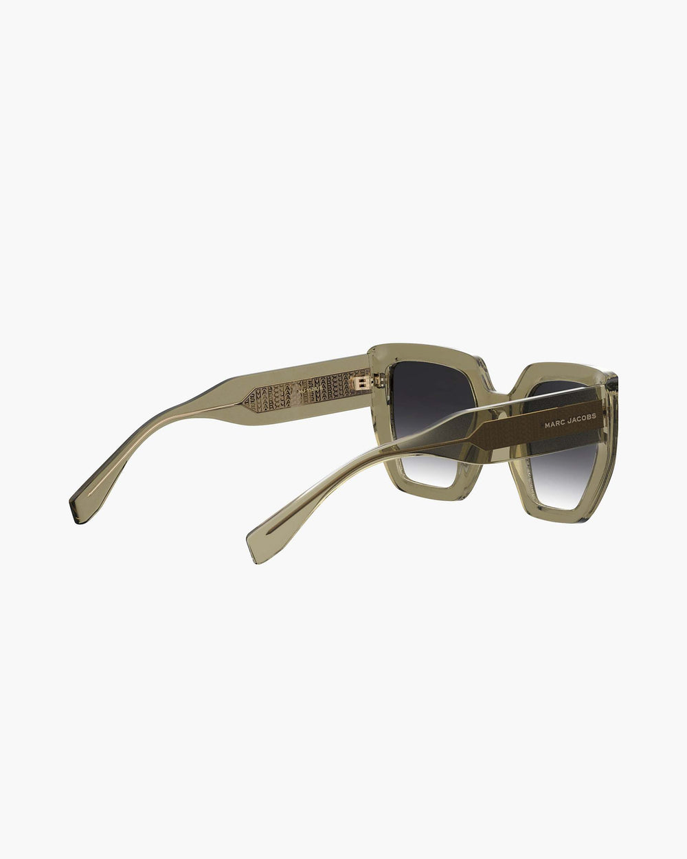 The J Marc Square Sunglasses - Olive | Marc Jacobs sale