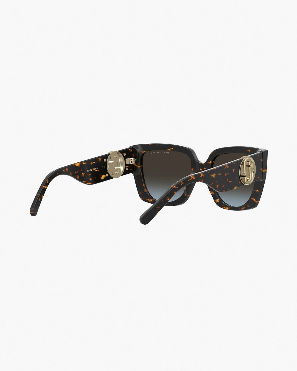 The J Marc Square Cutout Sunglasses - Havana | Marc Jacobs for sale