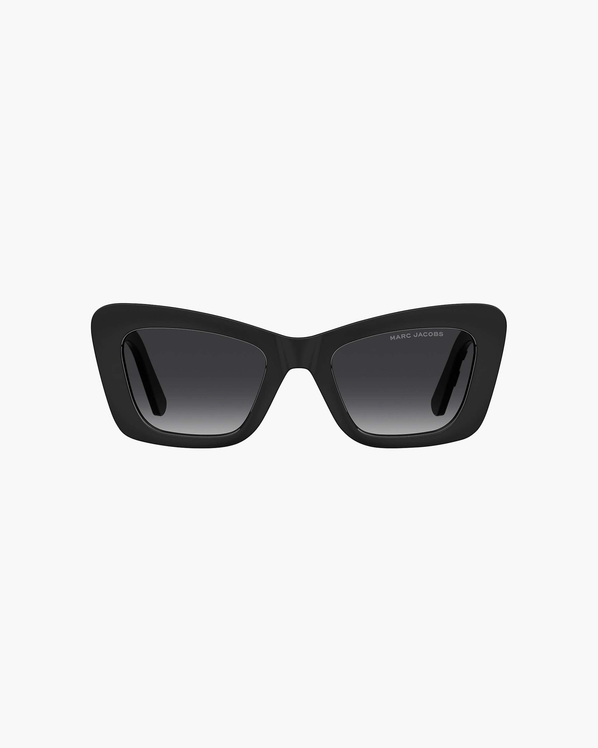 The Bold Logo Cat Eye Sunglasses - Black/White | Marc Jacobs US