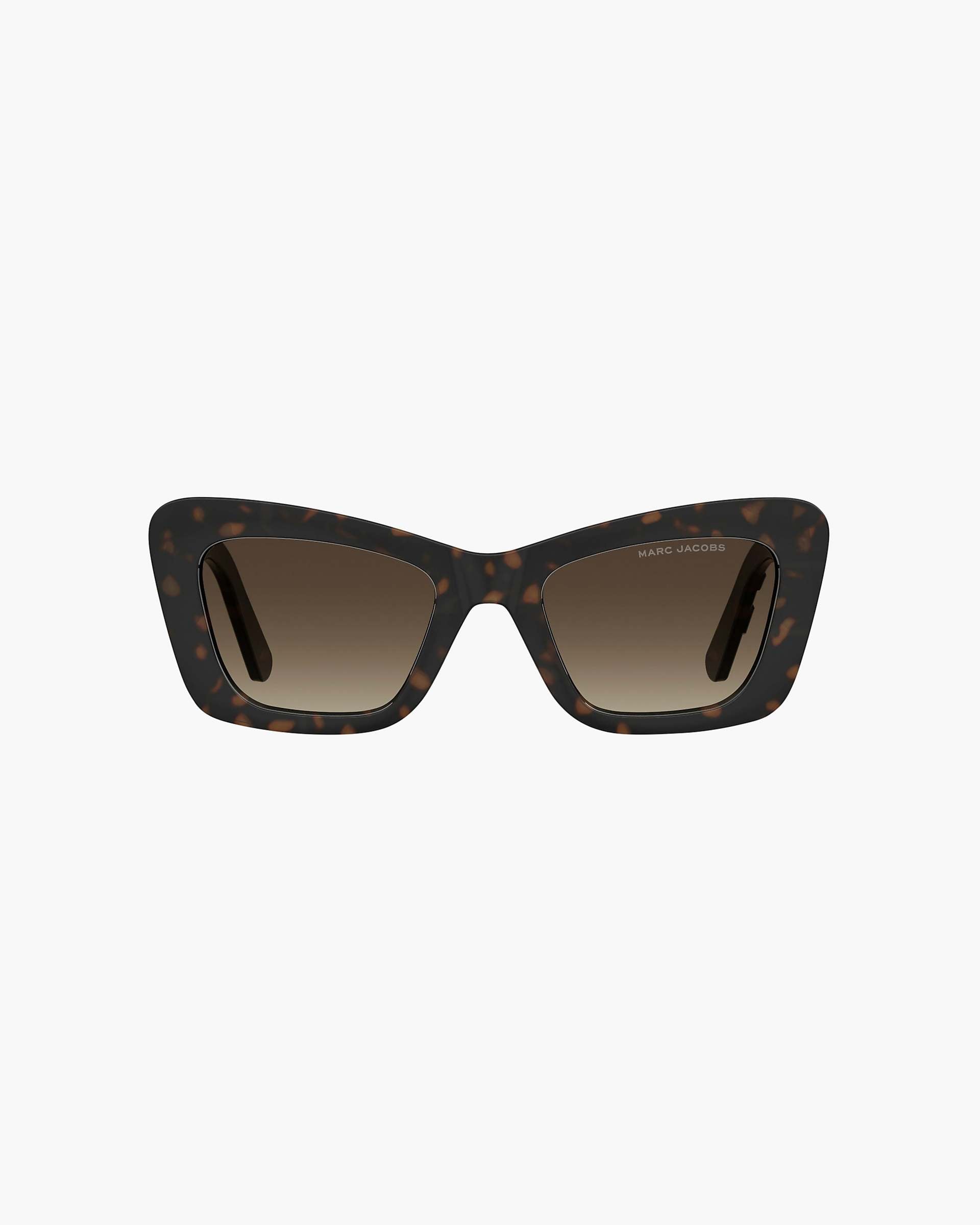The Bold Logo Cat Eye Sunglasses - Havana | Marc Jacobs online