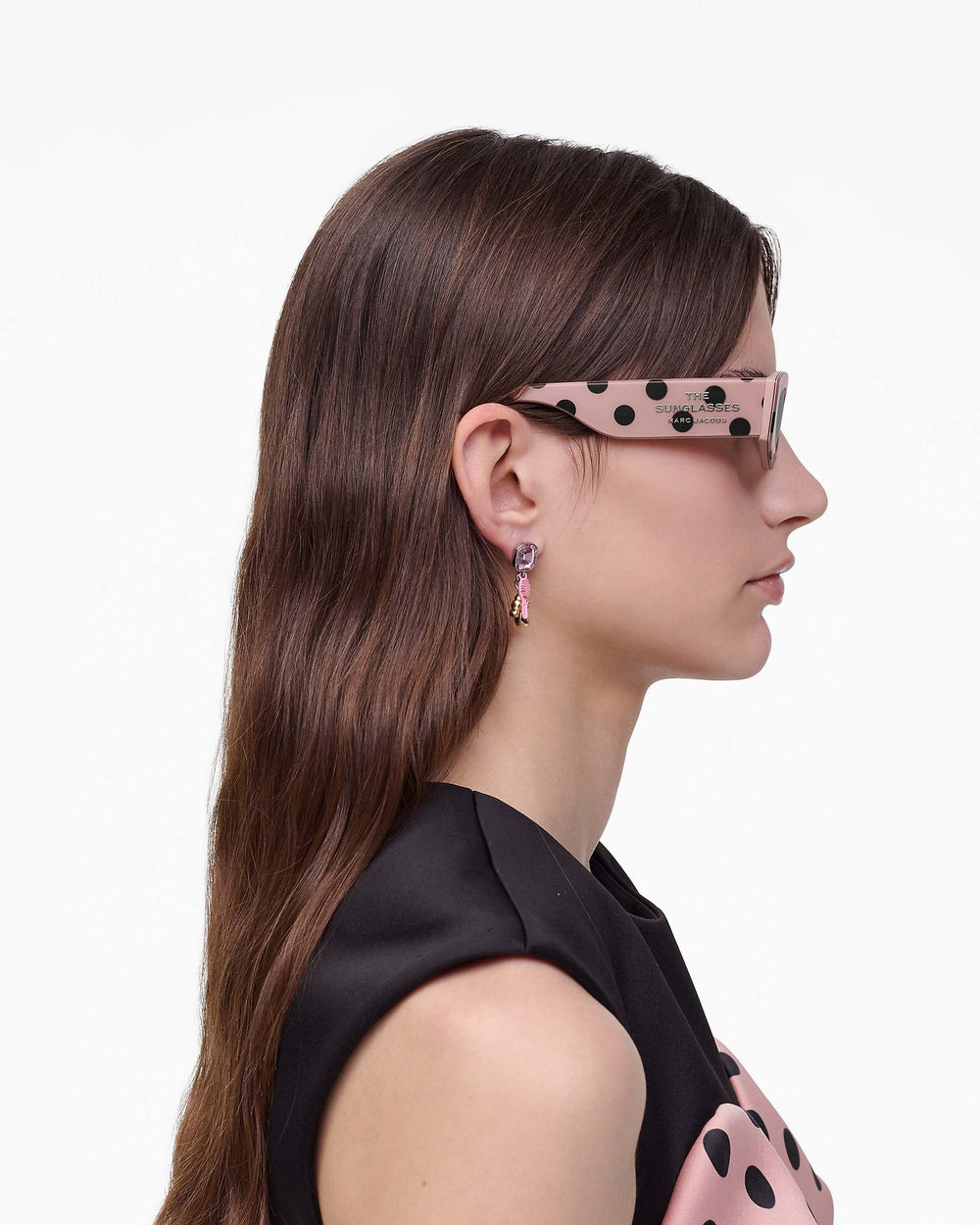 The Oval Sunglasses - Peach Multi | Marc Jacobs for sale
