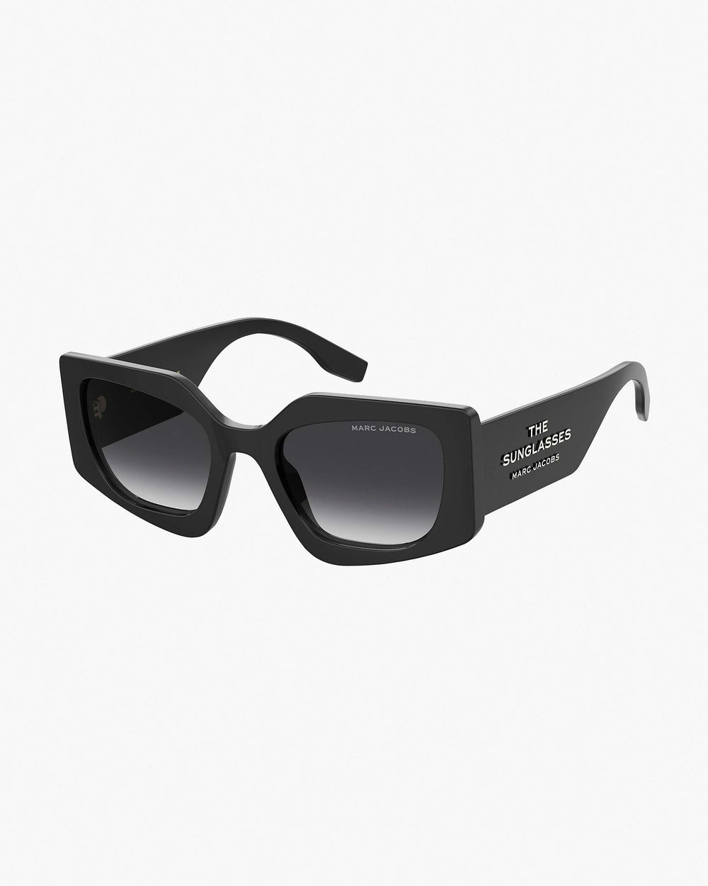 The Square Cat Eye Sunglasses - Black | Marc Jacobs on sale