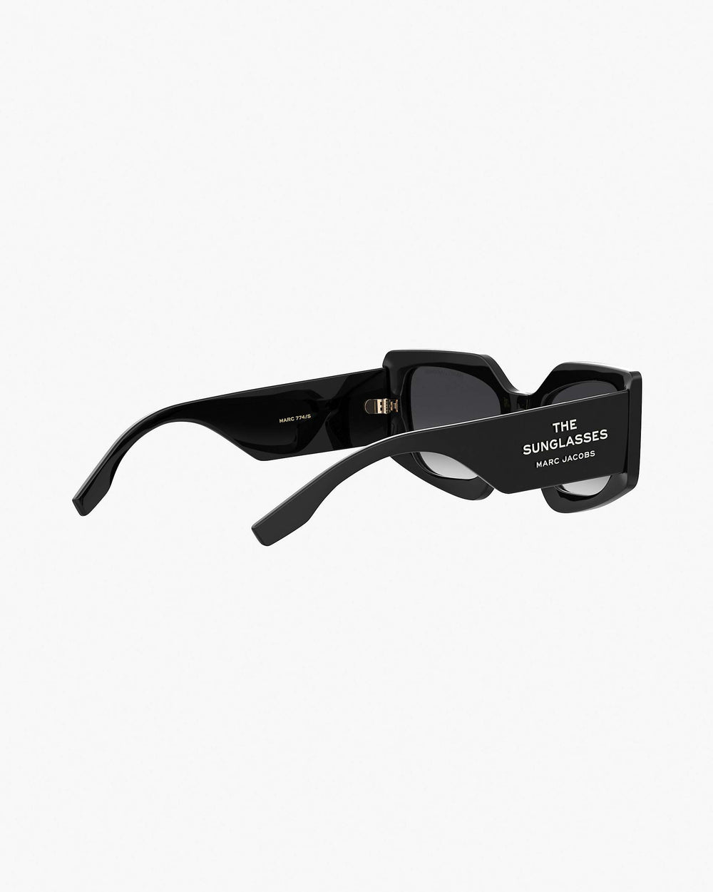 The Square Cat Eye Sunglasses - Black | Marc Jacobs on sale