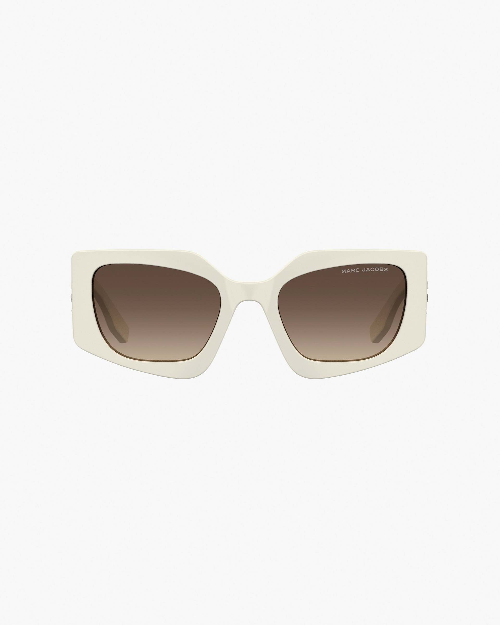 The Square Cat Eye Sunglasses - Ivory | Marc Jacobs US