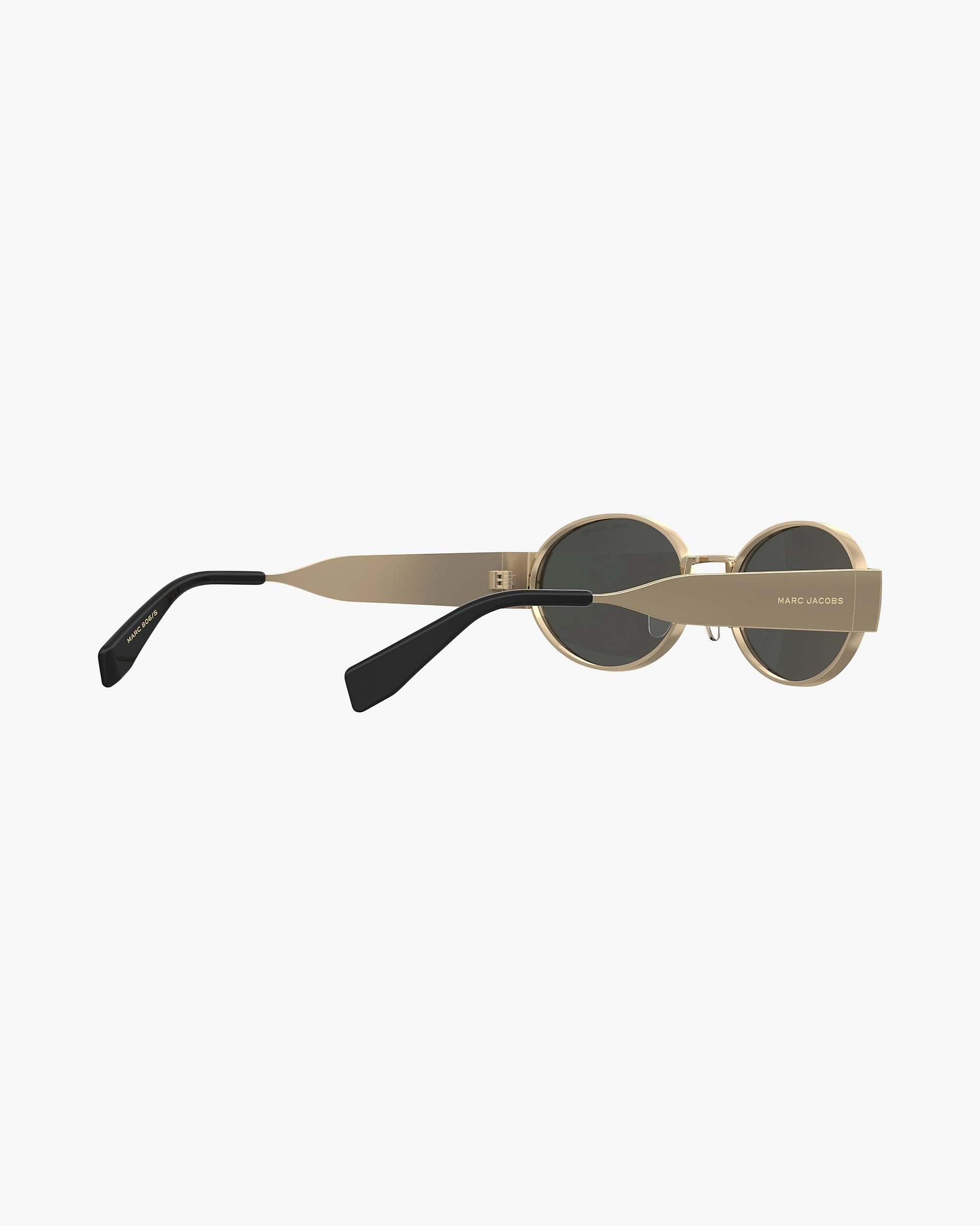 The Classic Logo Round Sunglasses - Black/Gold | Marc Jacobs for sale