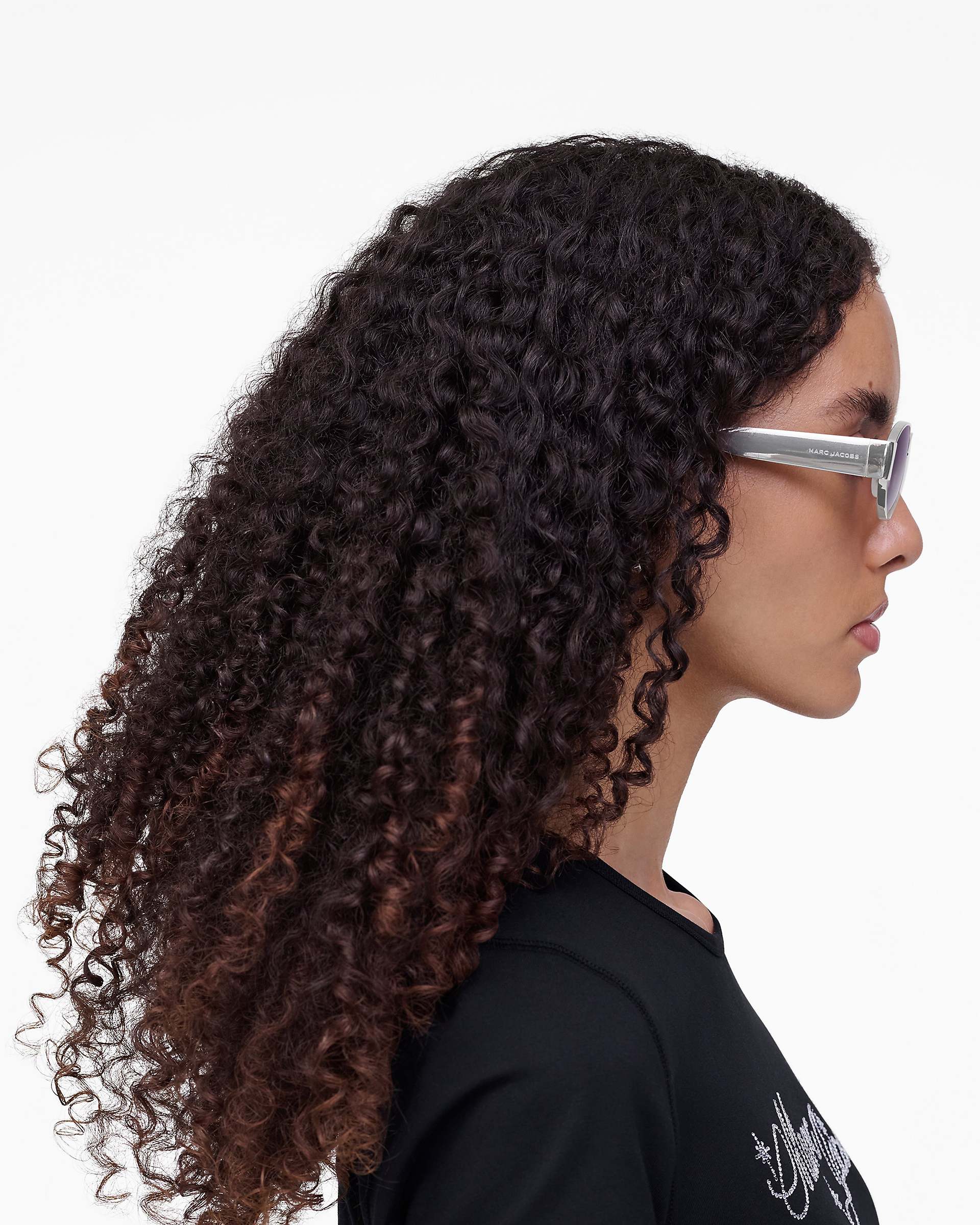The Classic Logo Round Sunglasses - Silver | Marc Jacobs on sale
