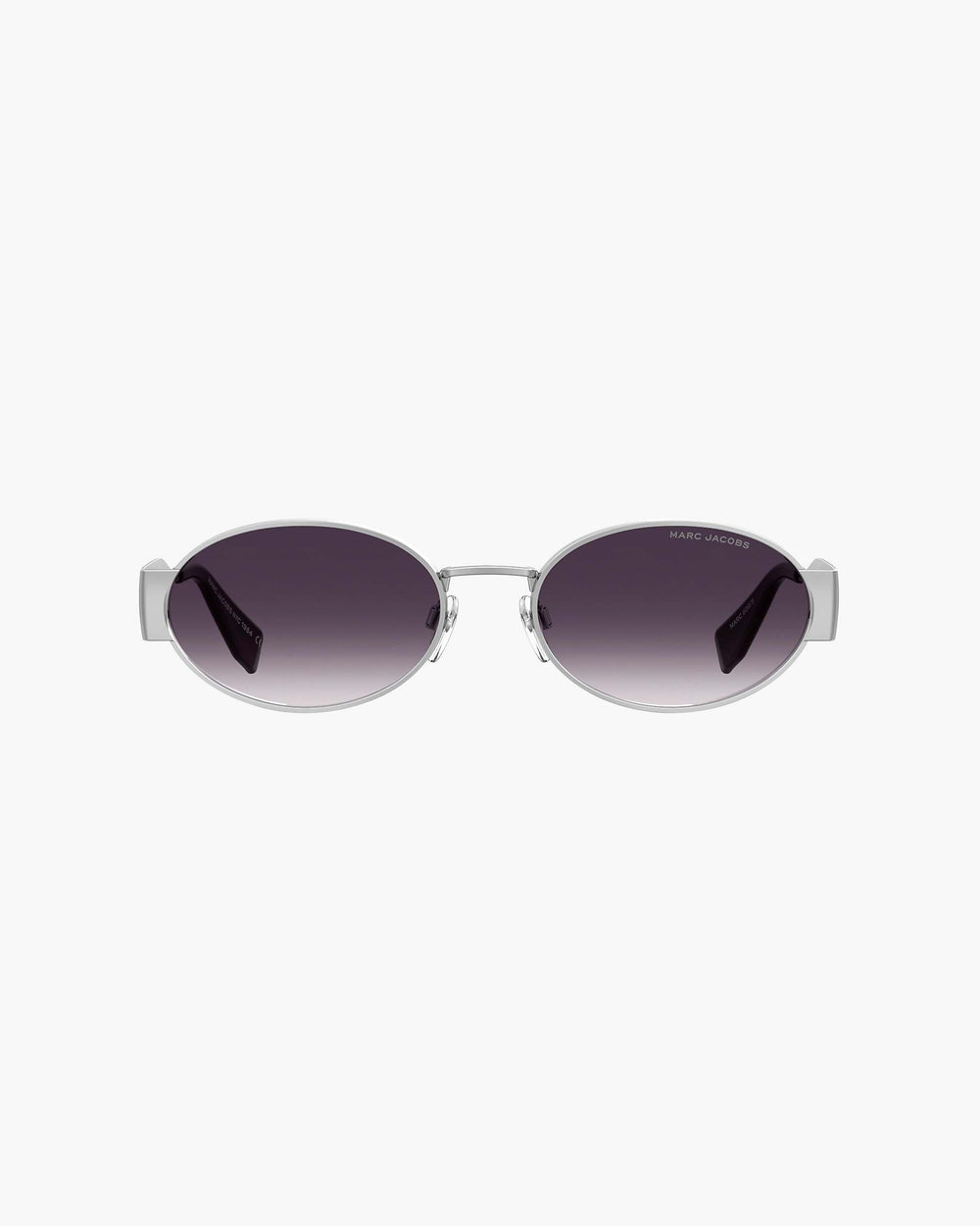 The Classic Logo Round Sunglasses - Silver | Marc Jacobs on sale