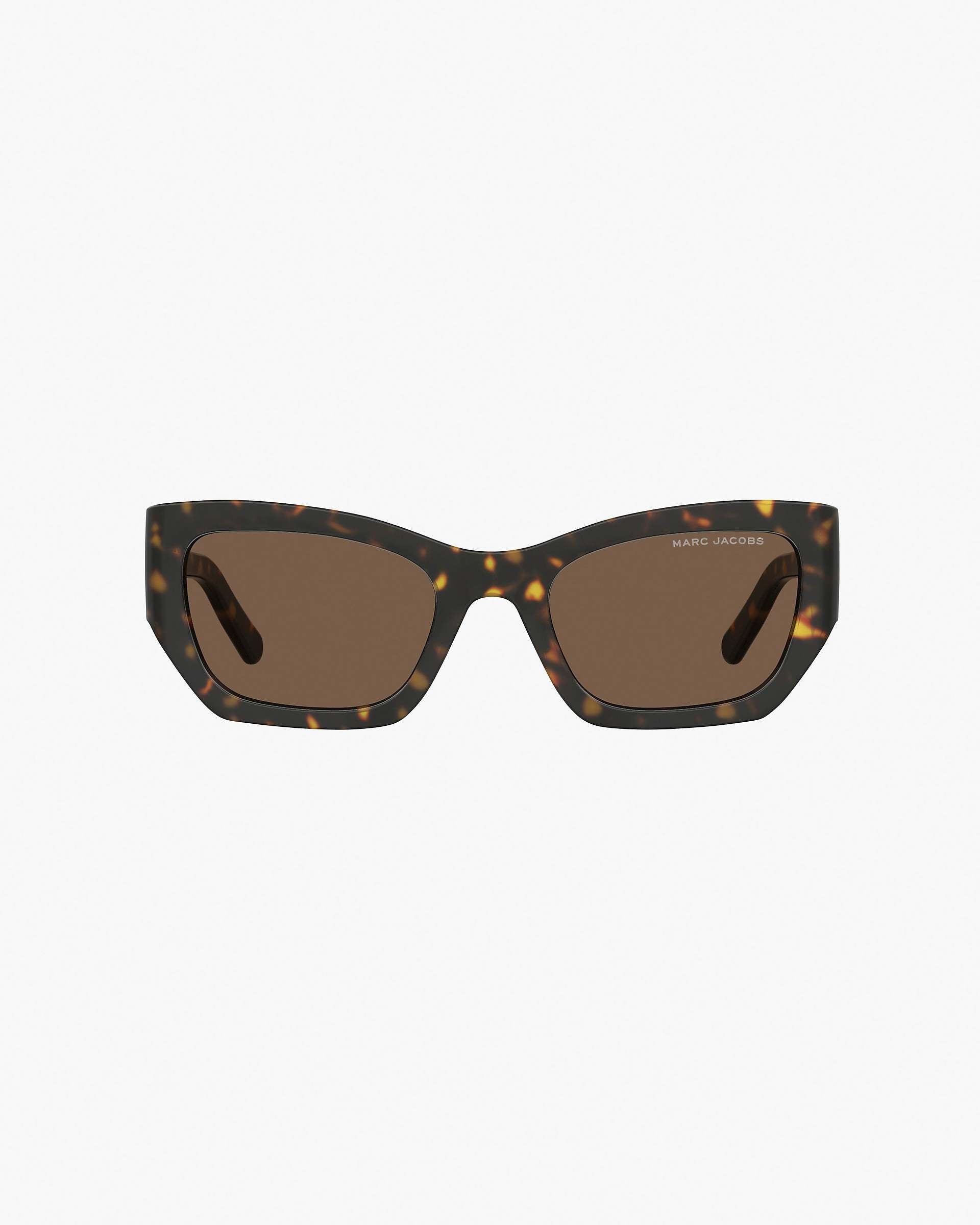 The J Marc Square Cat Eye Sunglasses - Havana | Marc Jacobs online