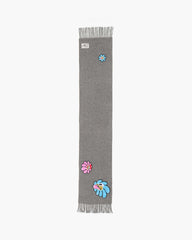 Hattie Stewart X Marc Jacobs Daisy Wool Scarf - Grey Multi | Marc Jacobs discount