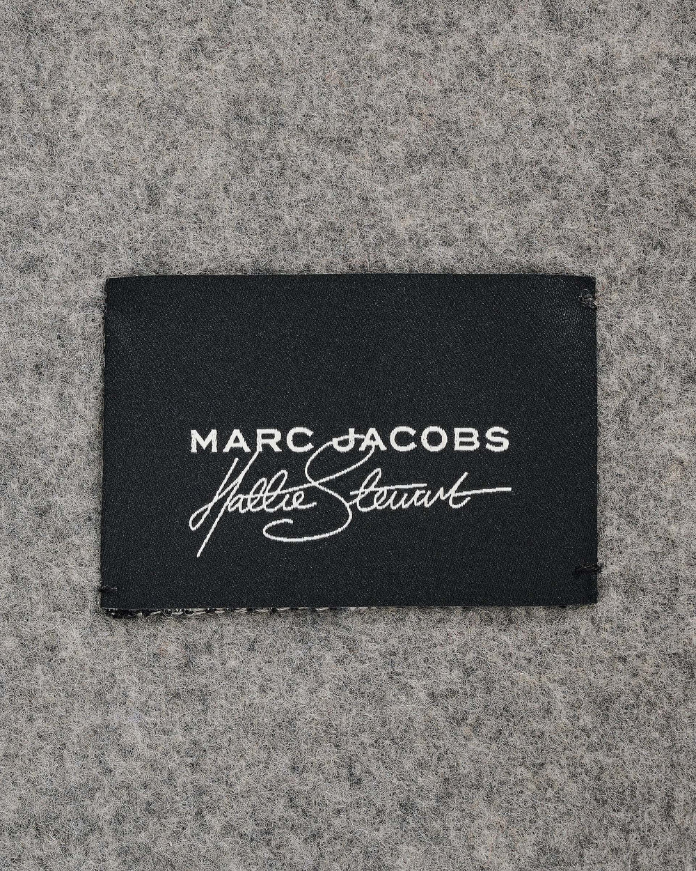 Hattie Stewart X Marc Jacobs Daisy Wool Scarf - Grey Multi | Marc Jacobs discount