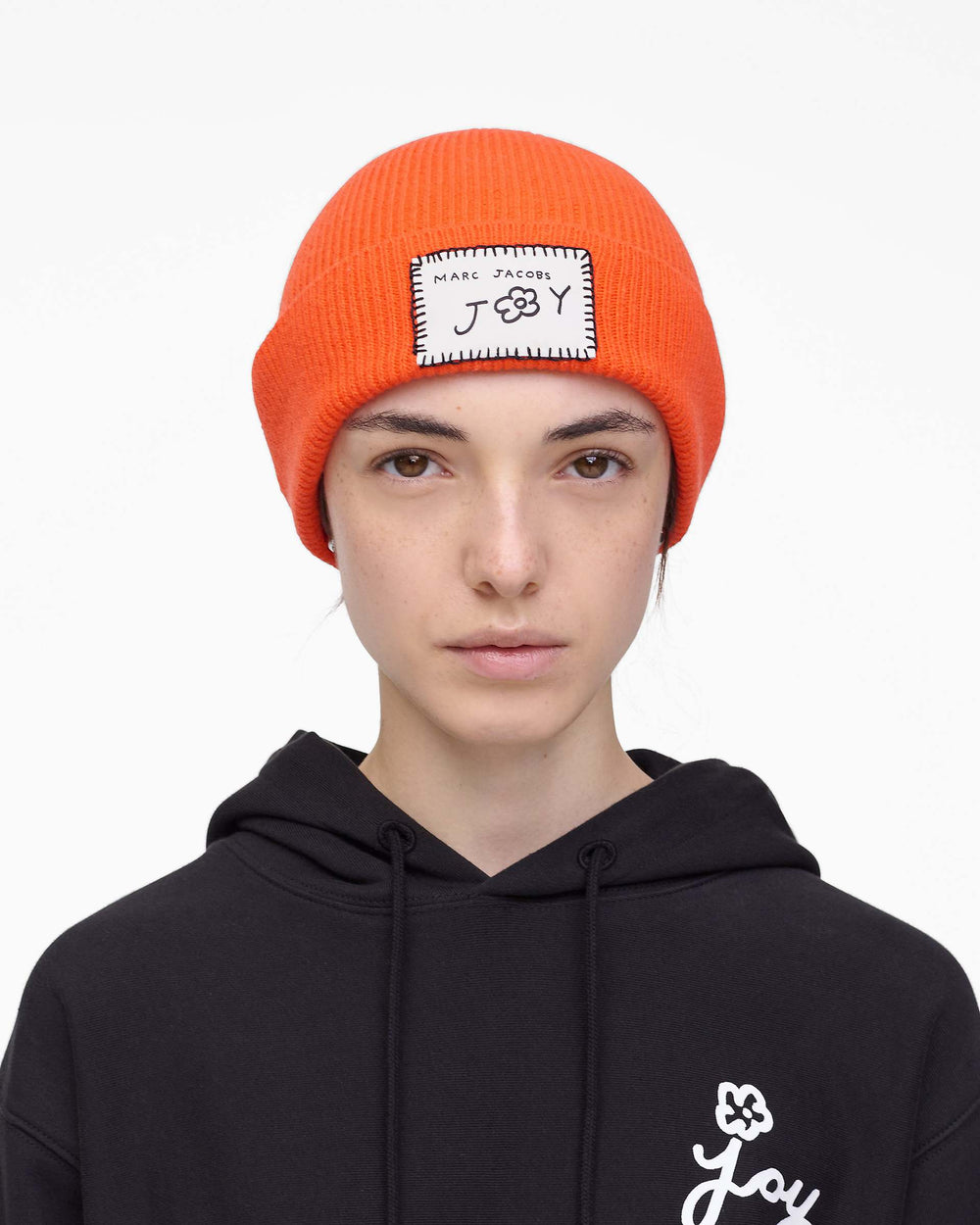 David Shrigley X Marc Jacobs Joy Beanie - Orange Multi | Marc Jacobs online