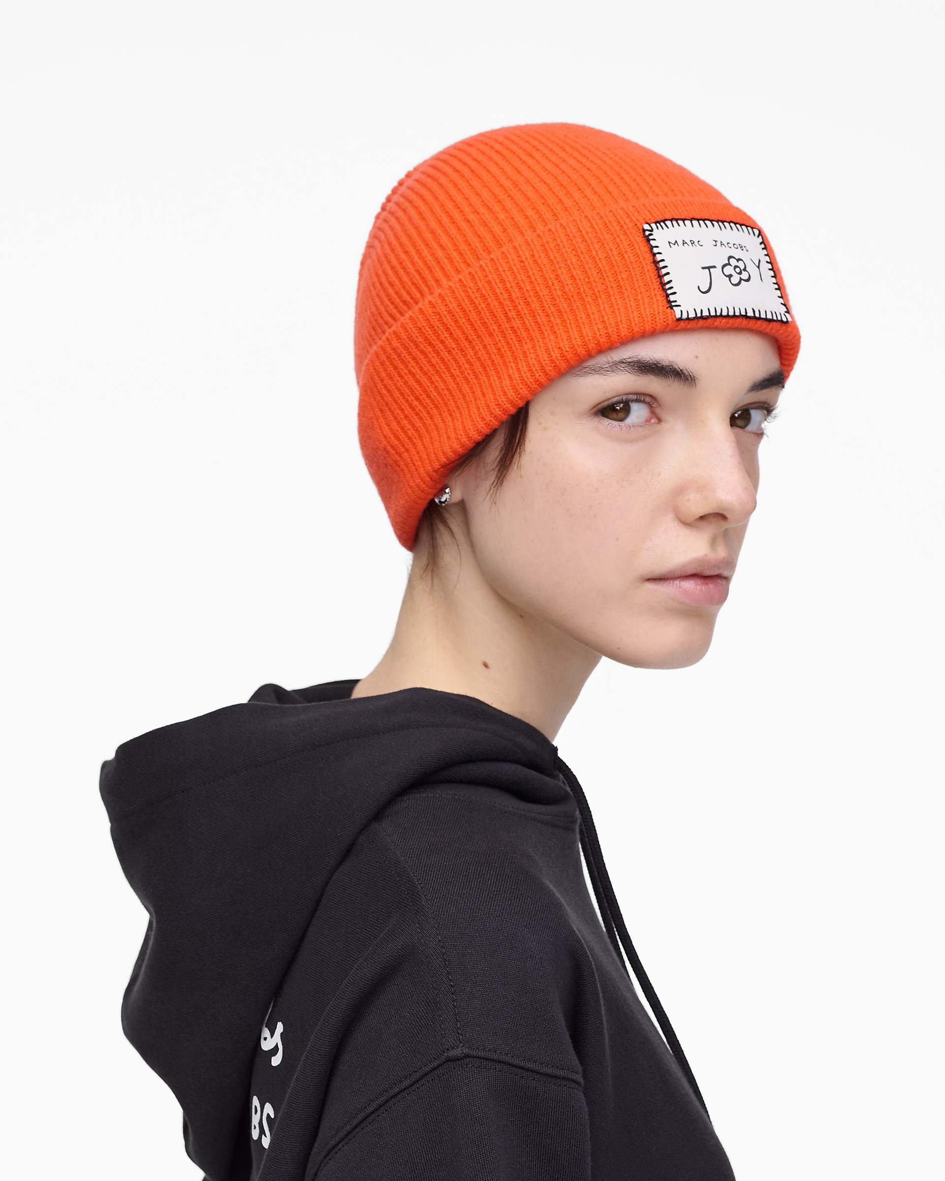 David Shrigley X Marc Jacobs Joy Beanie - Orange Multi | Marc Jacobs online