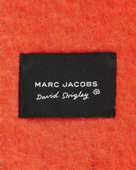 David Shrigley X Marc Jacobs Snake Wool Scarf - Orange Multi | Marc Jacobs sale