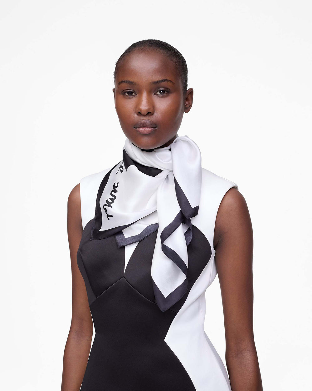 David Shrigley X Marc Jacobs It's Ok Silk Scarf - White Multi | Marc Jacobs online