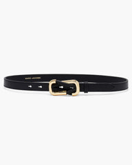 The Dual Belt - Black/Gold | Marc Jacobs discount