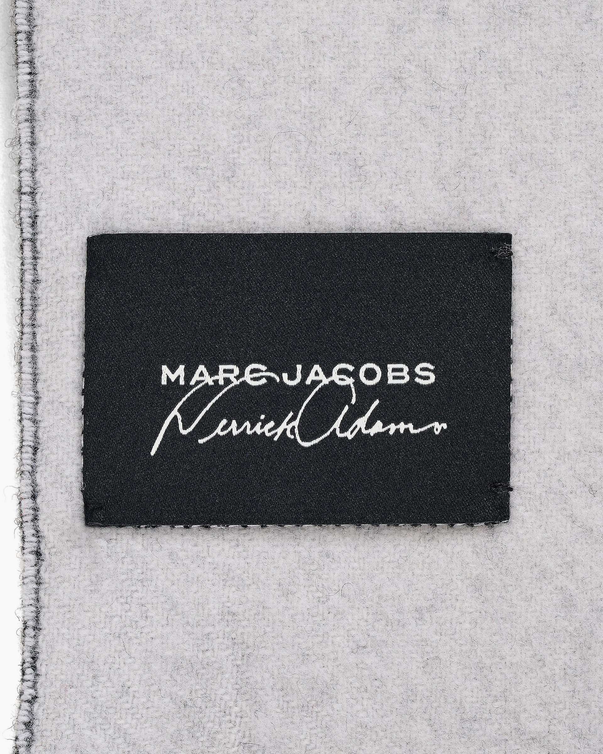 Derrick Adams X Marc Jacobs Dice Wool Scarf - Black Multi | Marc Jacobs on sale