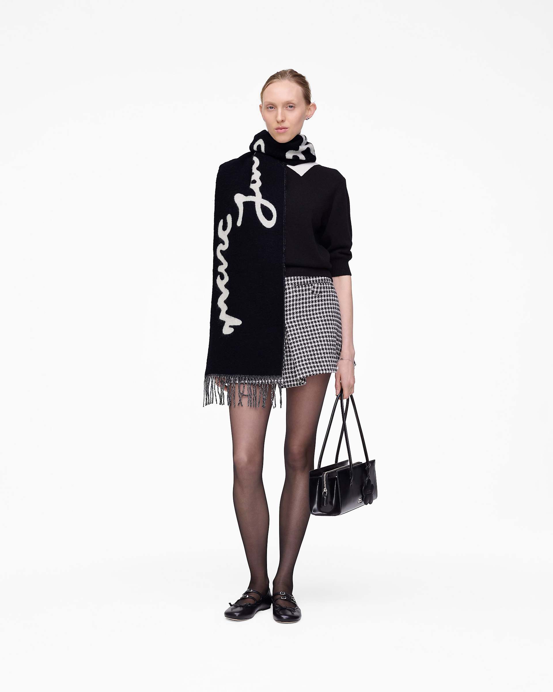Marc Is Joy Scarf - Black | Marc Jacobs US