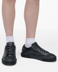 The Leather Sneaker - Black | Marc Jacobs US