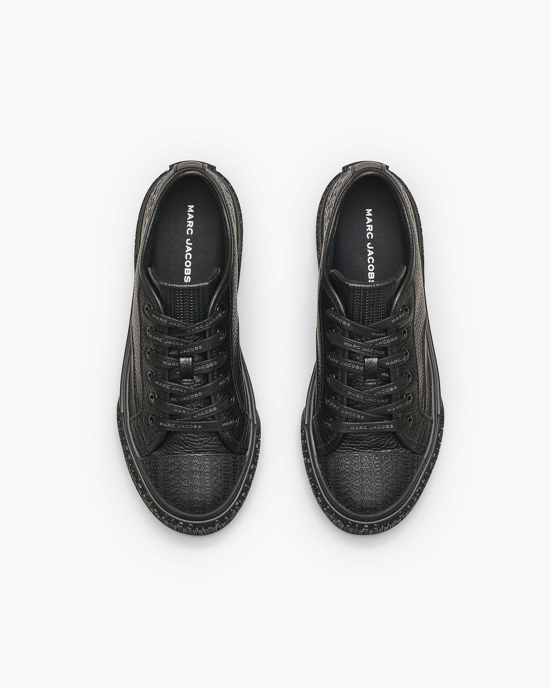 The Leather Sneaker - Black | Marc Jacobs US