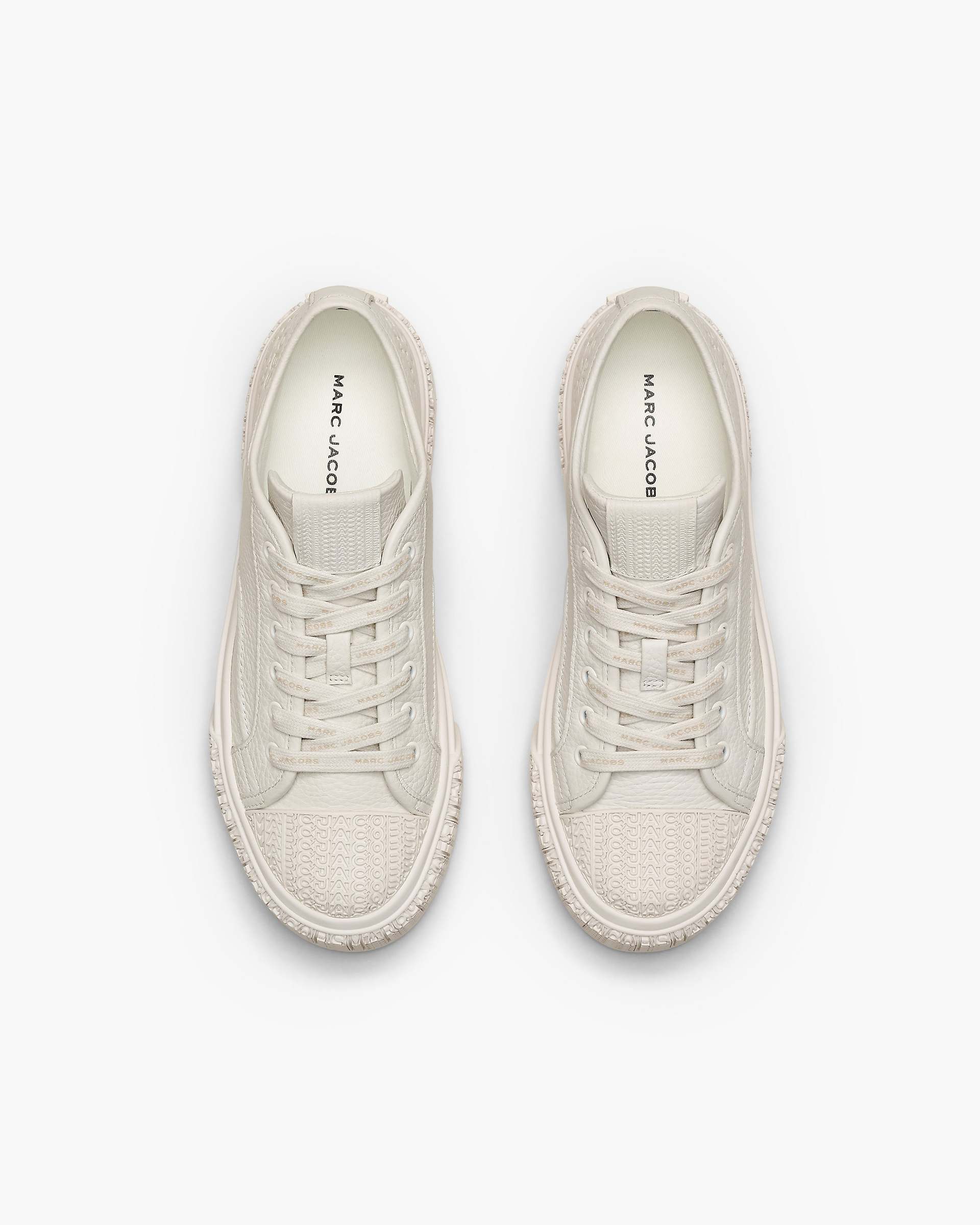 The Leather Sneaker - Cotton White | Marc Jacobs online