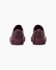 The Leather Sneaker - Dark Plum | Marc Jacobs discount