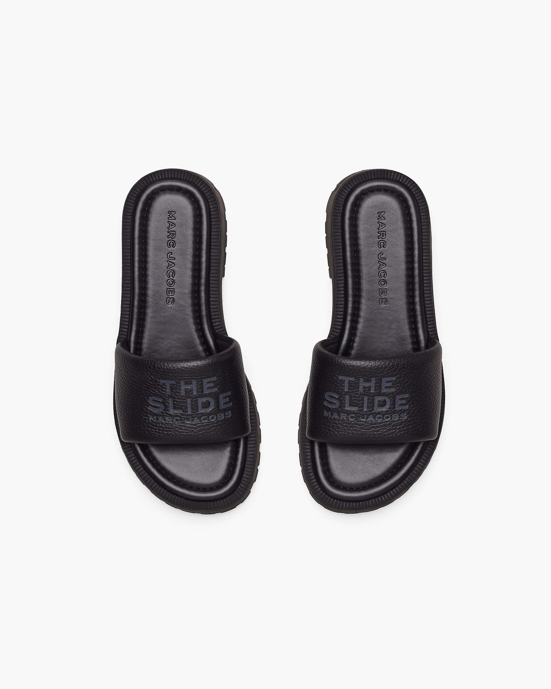 The Lug Sole Slide - Black | Marc Jacobs on sale