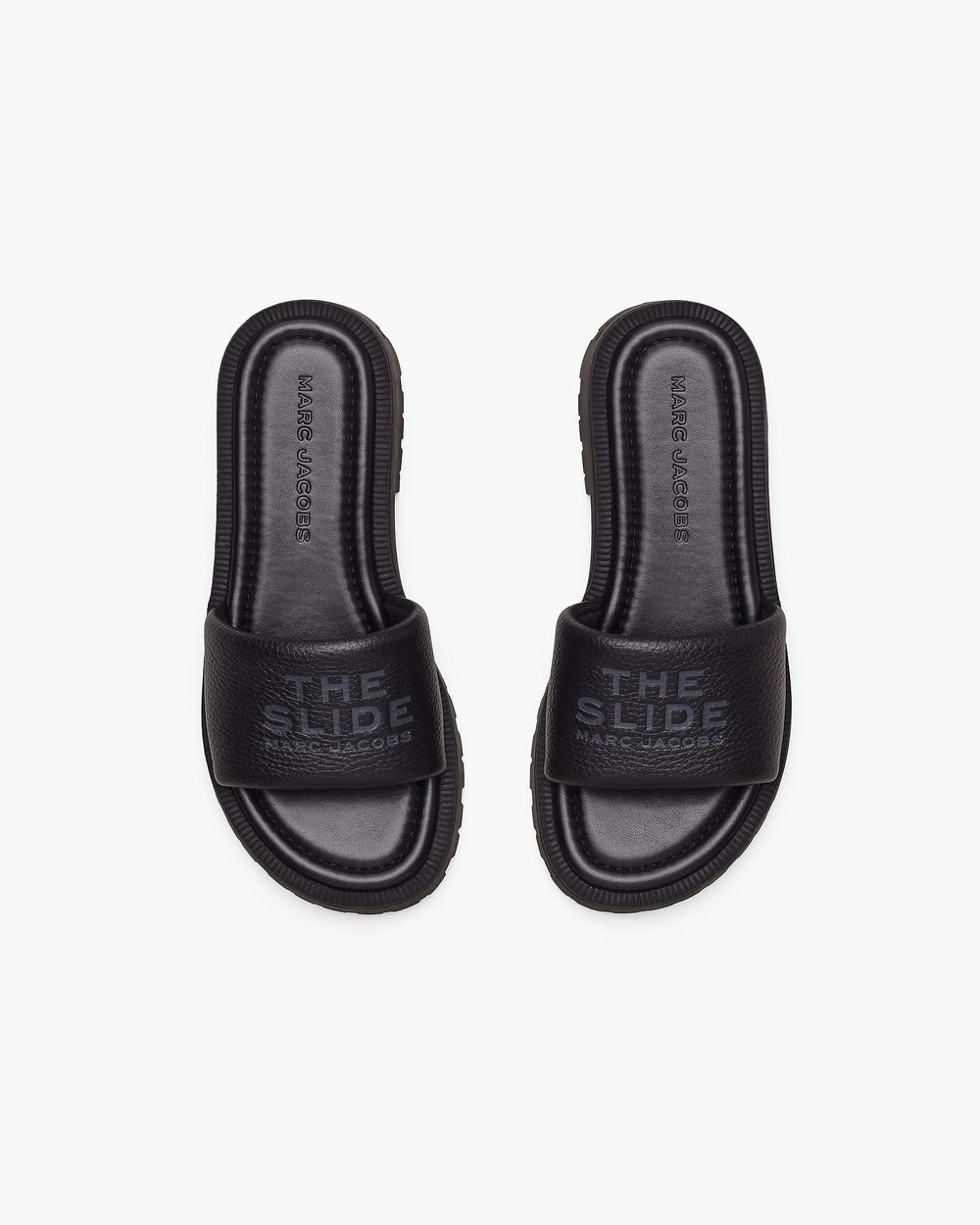 The Lug Sole Slide - Black | Marc Jacobs on sale