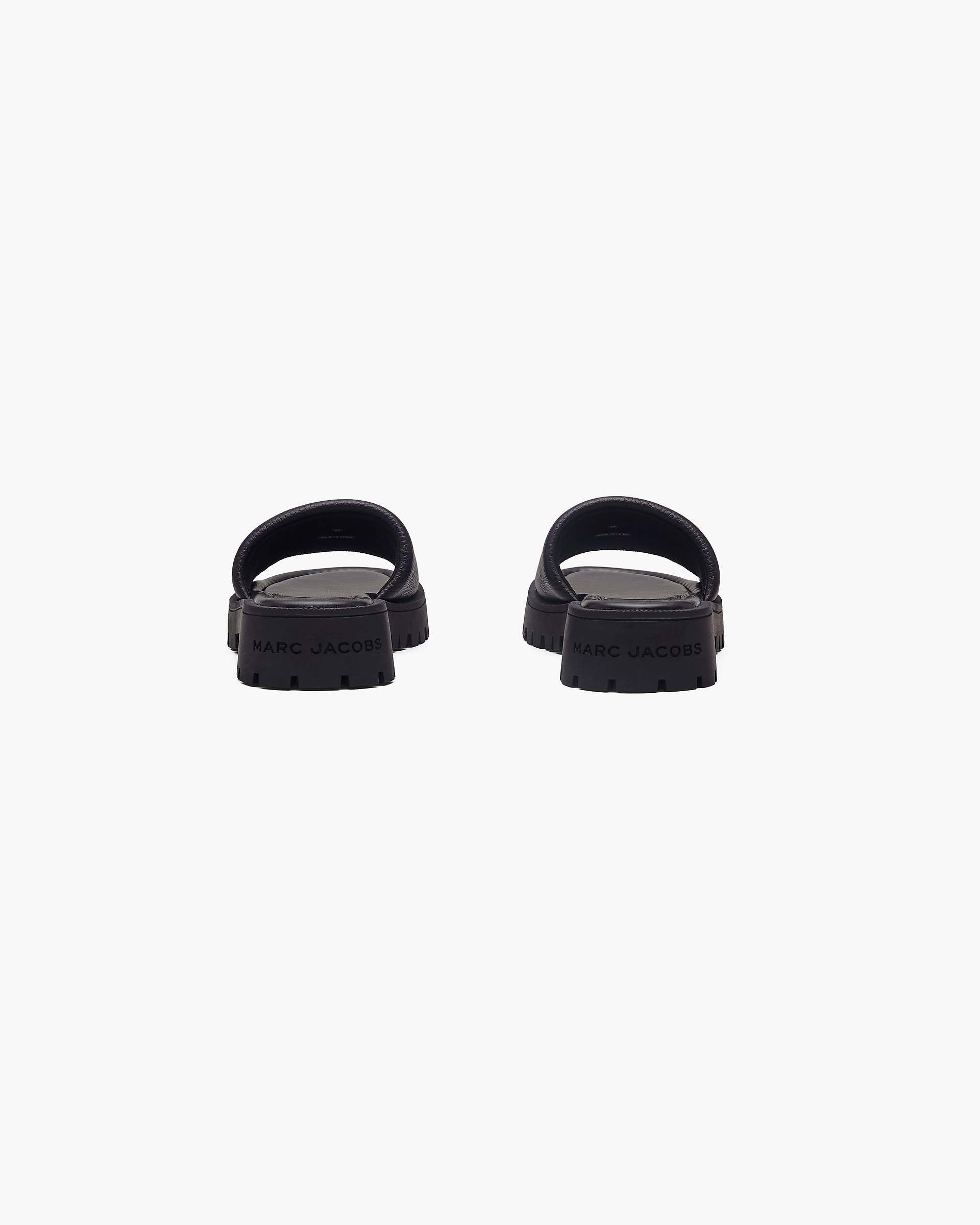 The Lug Sole Slide - Black | Marc Jacobs on sale