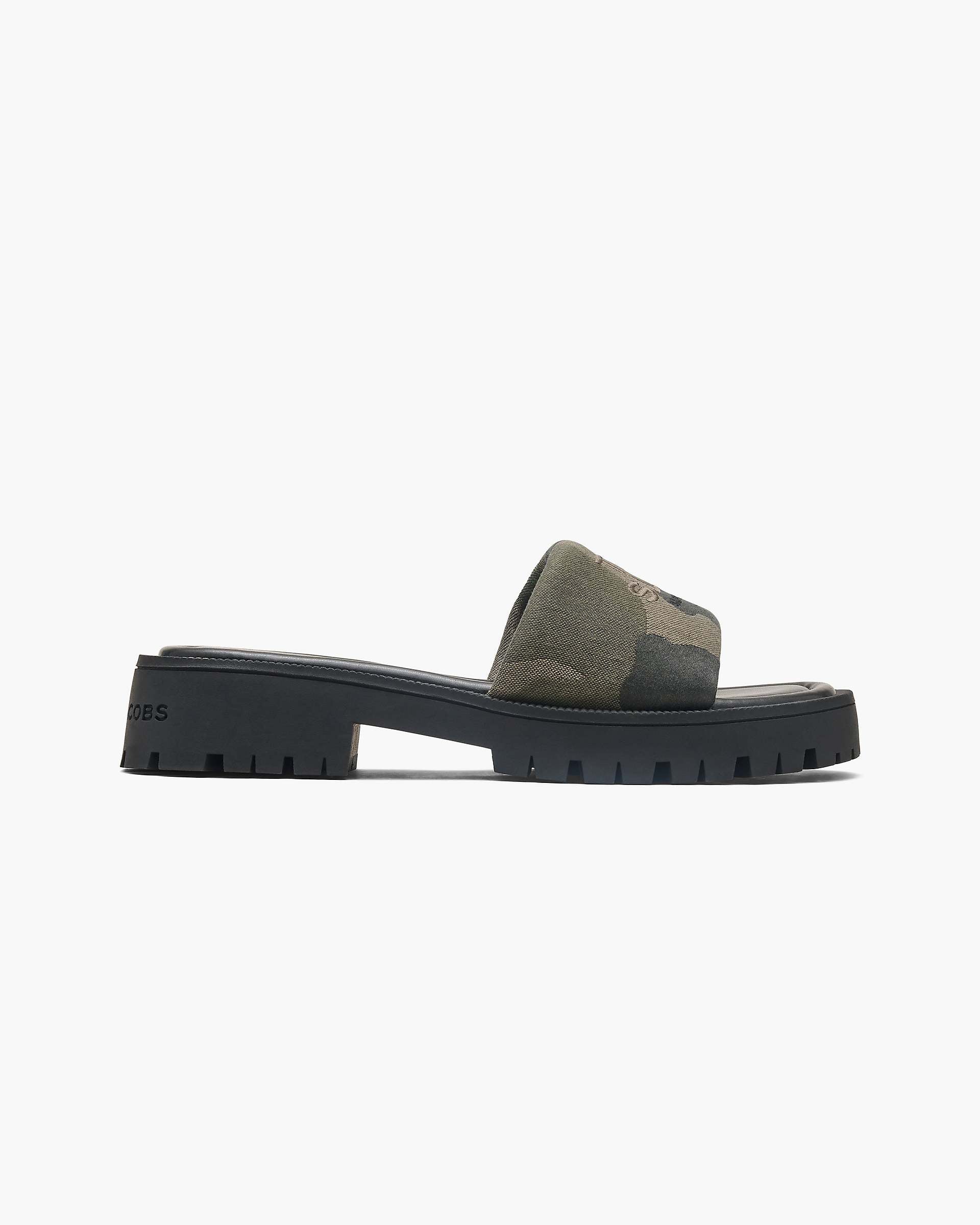 The Camo Jacquard Lug Sole Slide - Camo Multi | Marc Jacobs US