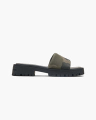 The Camo Jacquard Lug Sole Slide - Camo Multi | Marc Jacobs US