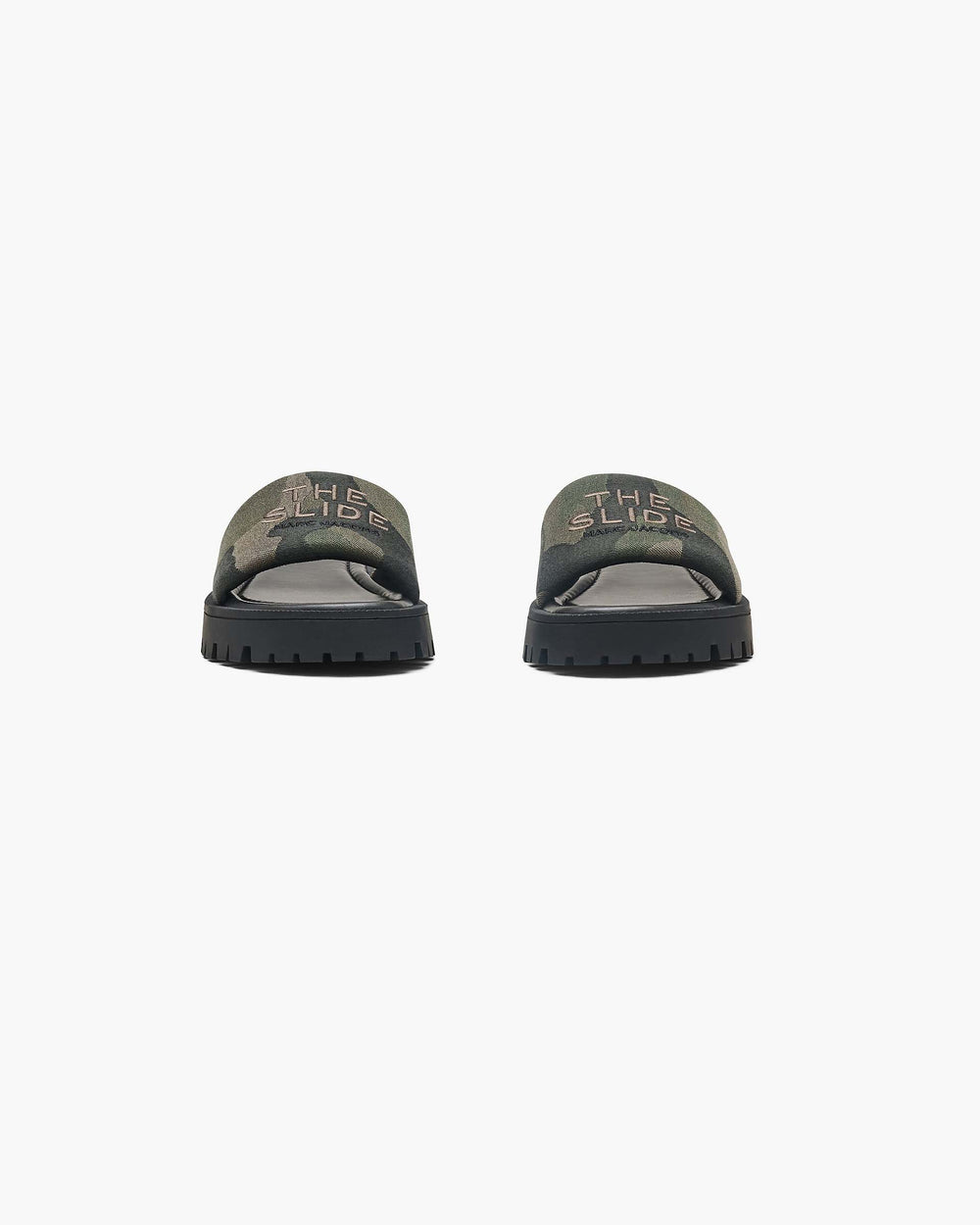 The Camo Jacquard Lug Sole Slide - Camo Multi | Marc Jacobs US