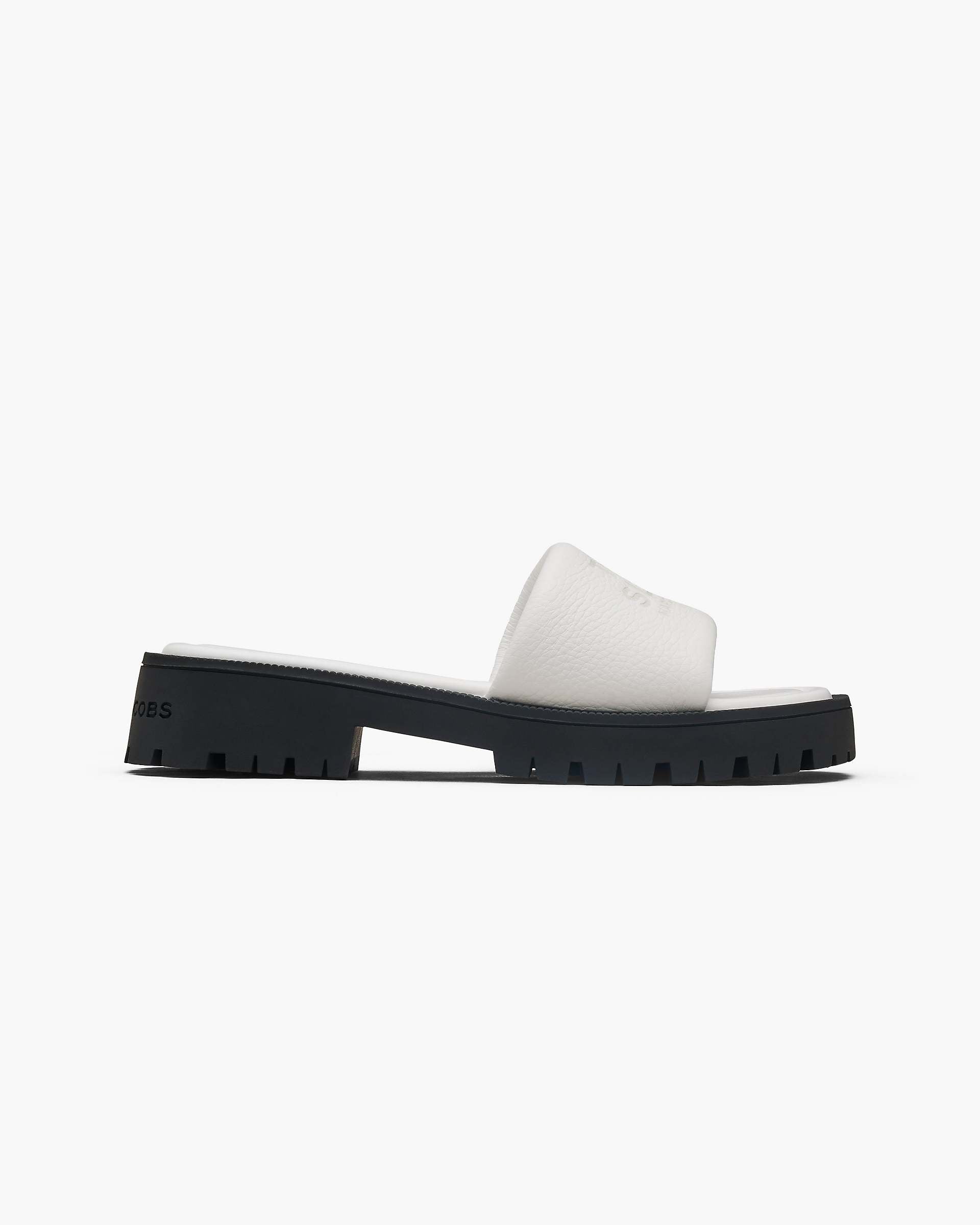 The Lug Sole Slide - Bright White | Marc Jacobs online