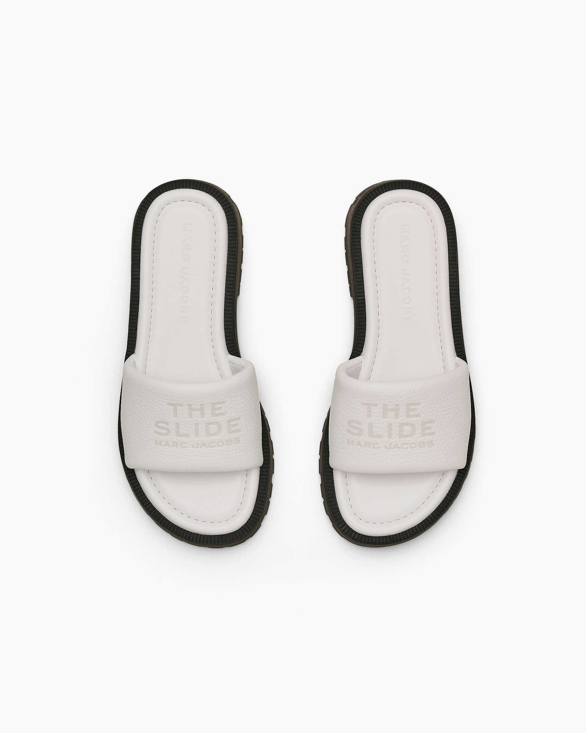 The Lug Sole Slide - Bright White | Marc Jacobs online