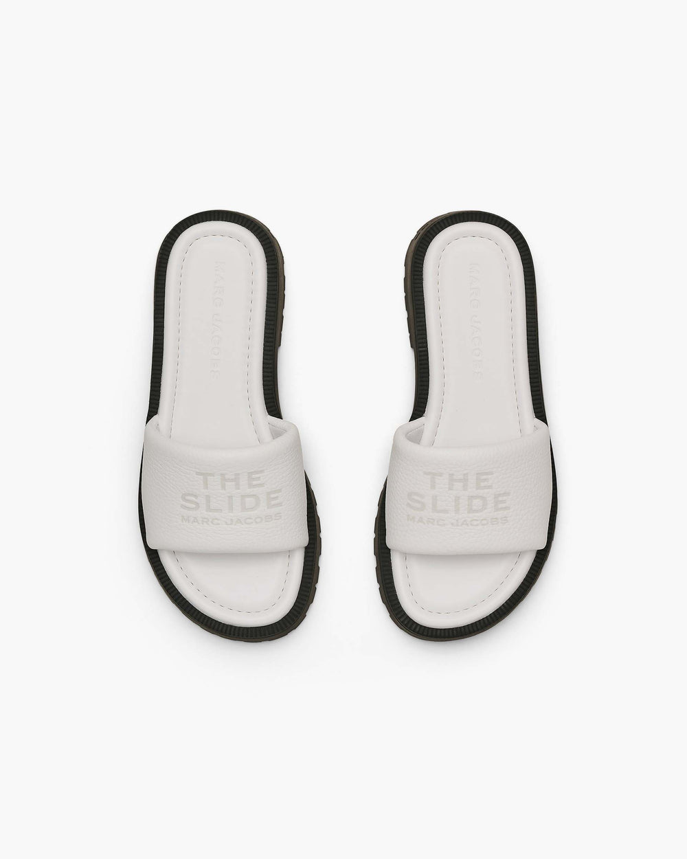 The Lug Sole Slide - Bright White | Marc Jacobs online
