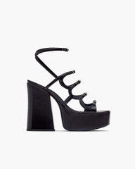 The Kiki Platform Sandal - Black|Black | Marc Jacobs sale