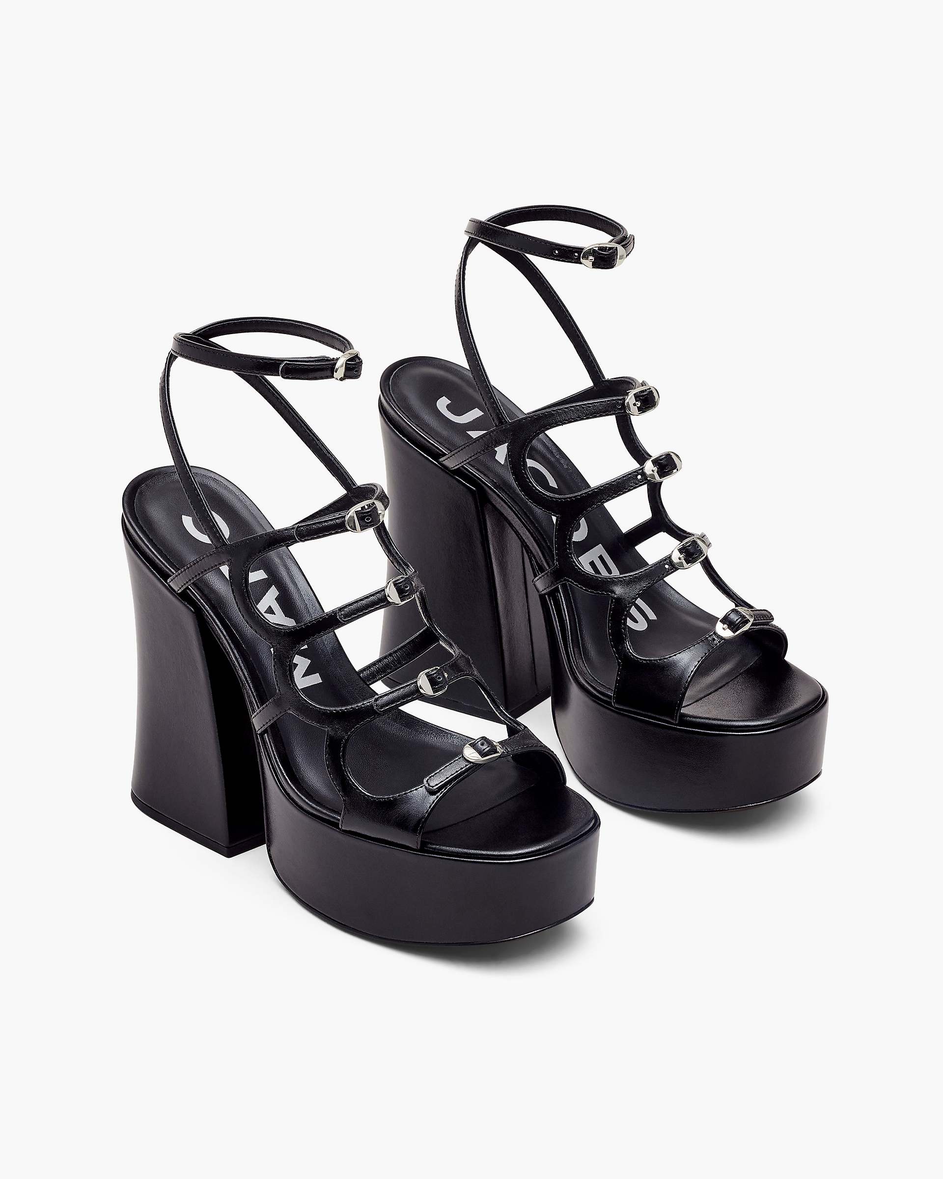 The Kiki Platform Sandal - Black|Black | Marc Jacobs sale