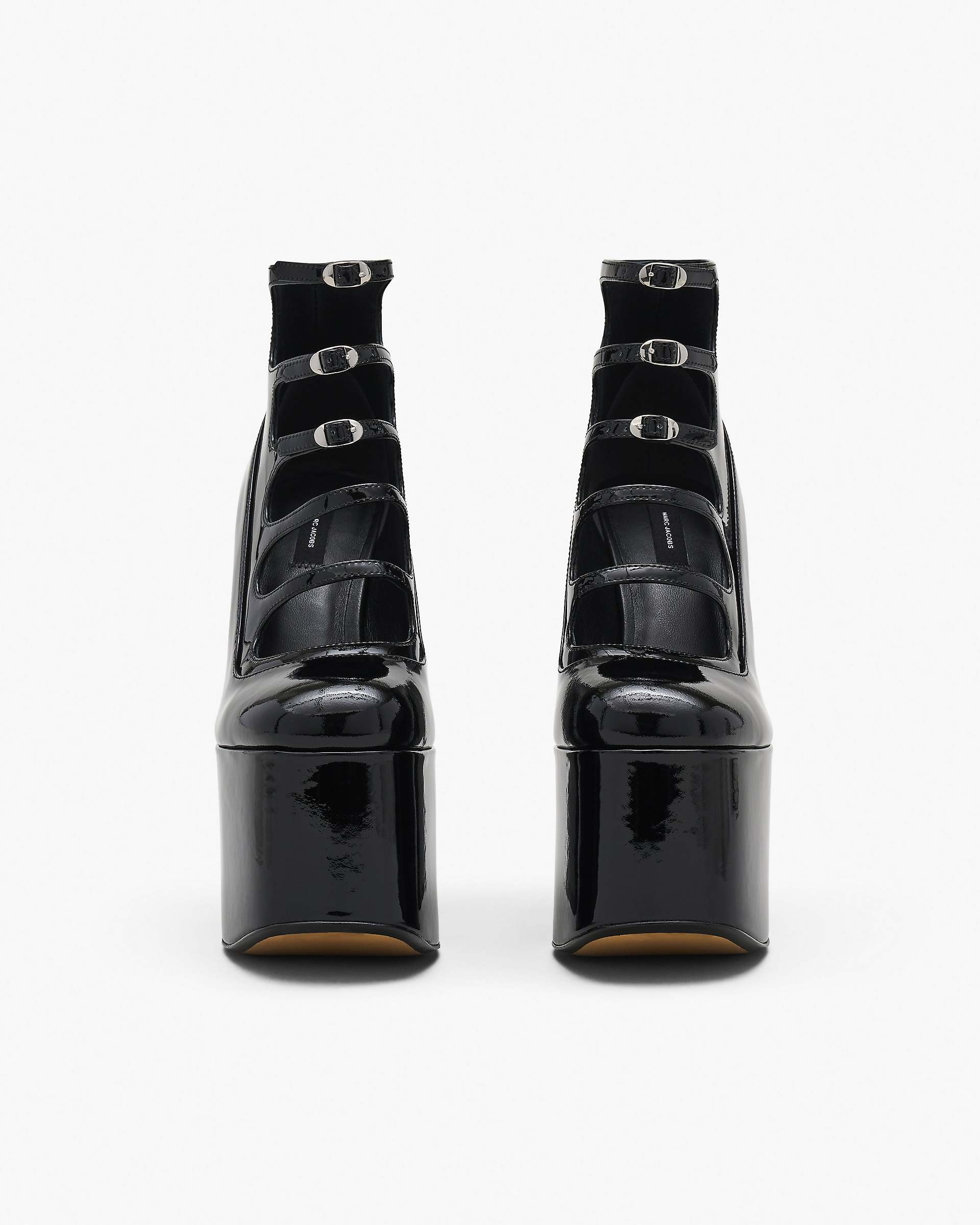 The Patent Leather Kiki Ankle Boot - Black | Marc Jacobs discount