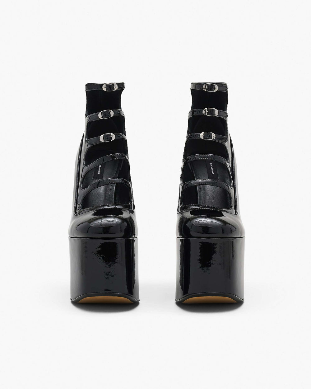 The Patent Leather Kiki Ankle Boot - Black | Marc Jacobs discount