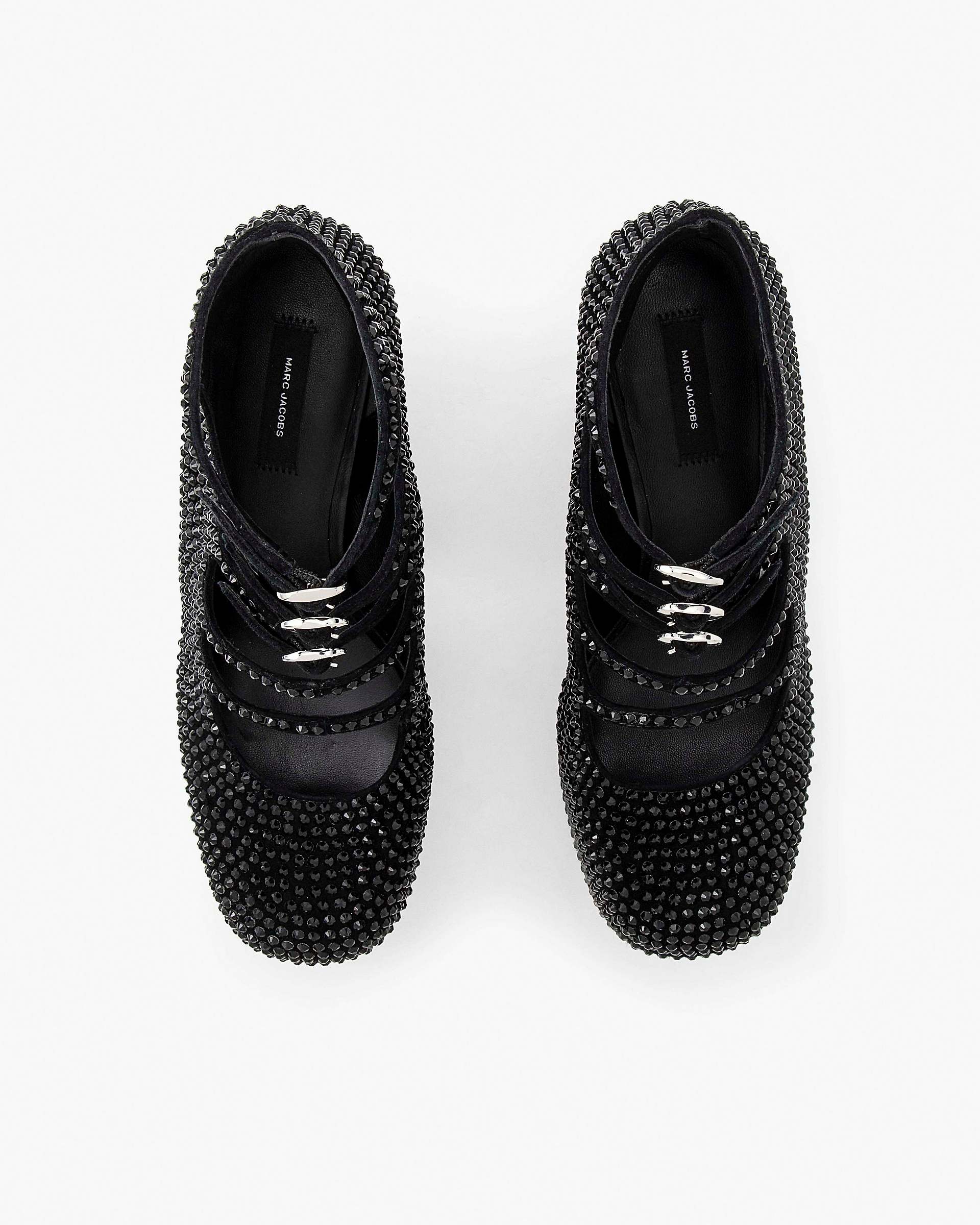 The Rhinestone Kiki Ankle Boot - Black/Black | Marc Jacobs for sale