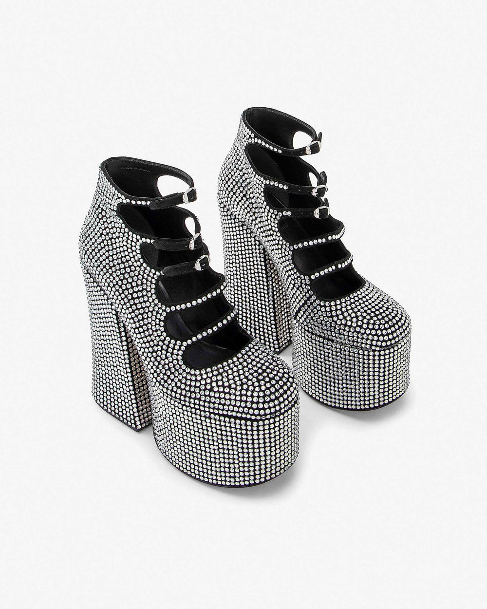 The Rhinestone Kiki Ankle Boot - Black/Crystal | Marc Jacobs on sale