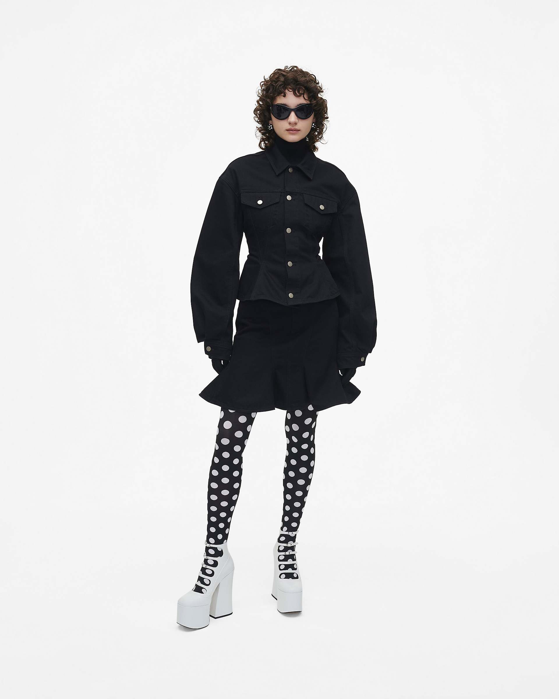 The Kiki Ankle Boot - Cotton White | Marc Jacobs online