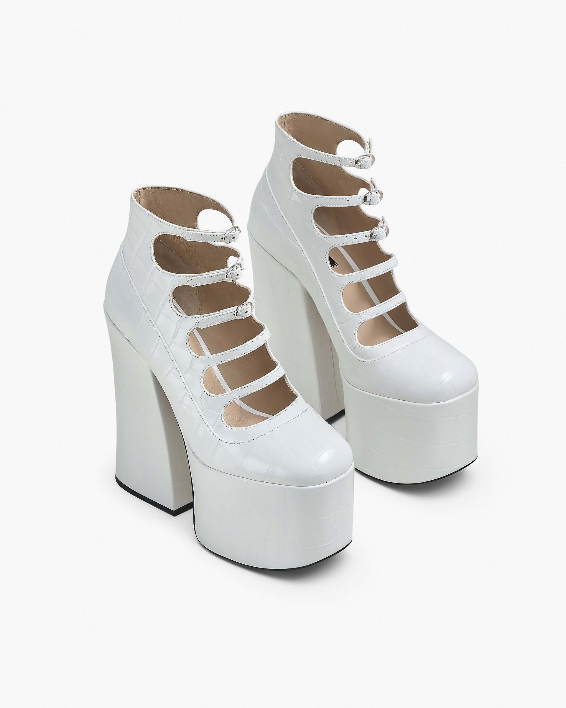 The Kiki Ankle Boot - Cotton White | Marc Jacobs online